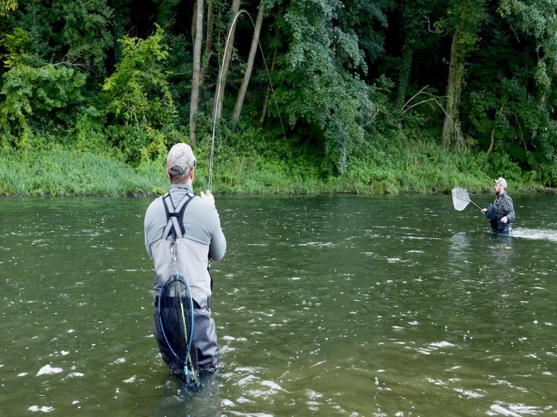 Guided Fly Fishing Tour for Trout, Barbel and Grayling